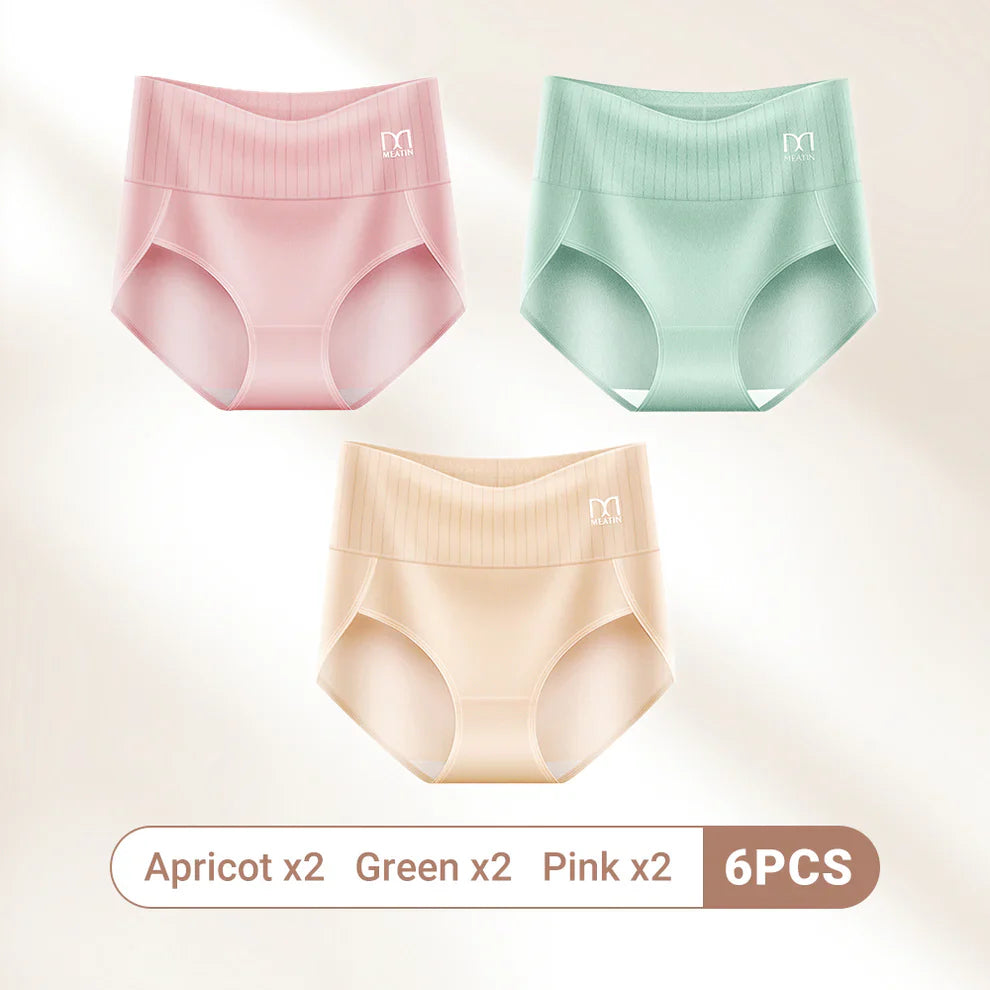 Slimfit™ | Hoch taillierte Bauchformende Unterhose (6er-Pack)