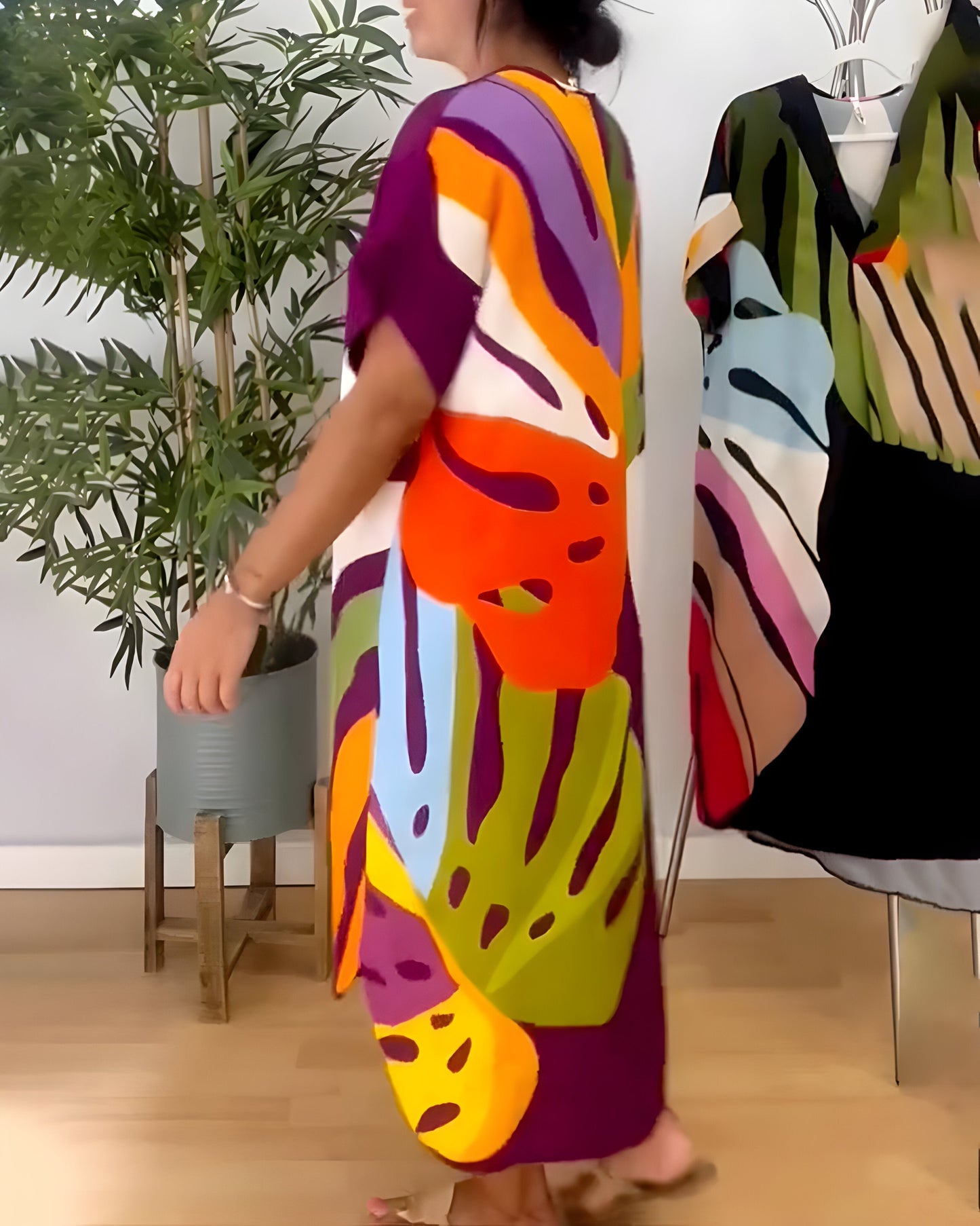 Rosaline™ | Buntes Freizeitkleid
