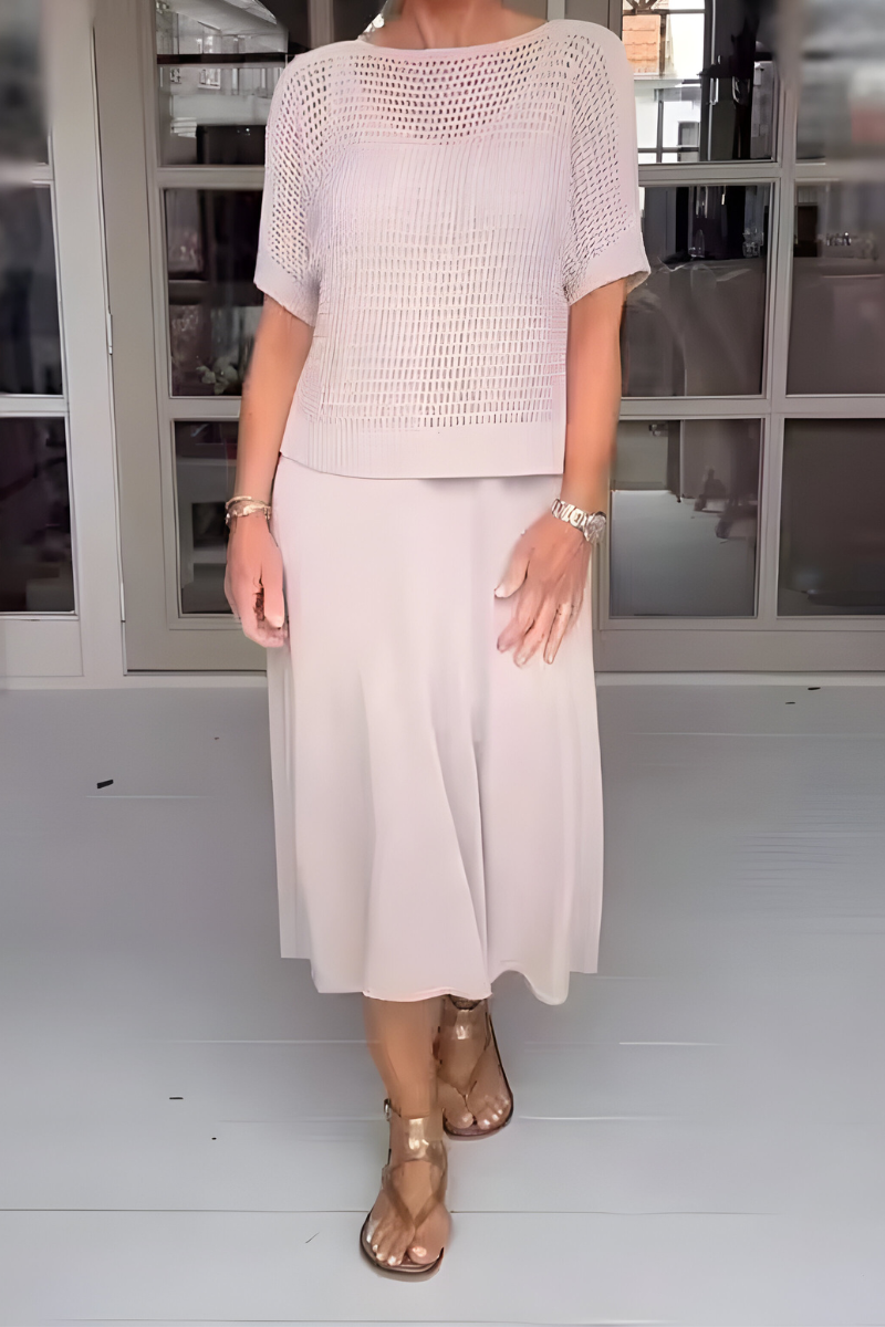 Lieke™ | Sommerkleid mit Gestricktem Oberteil