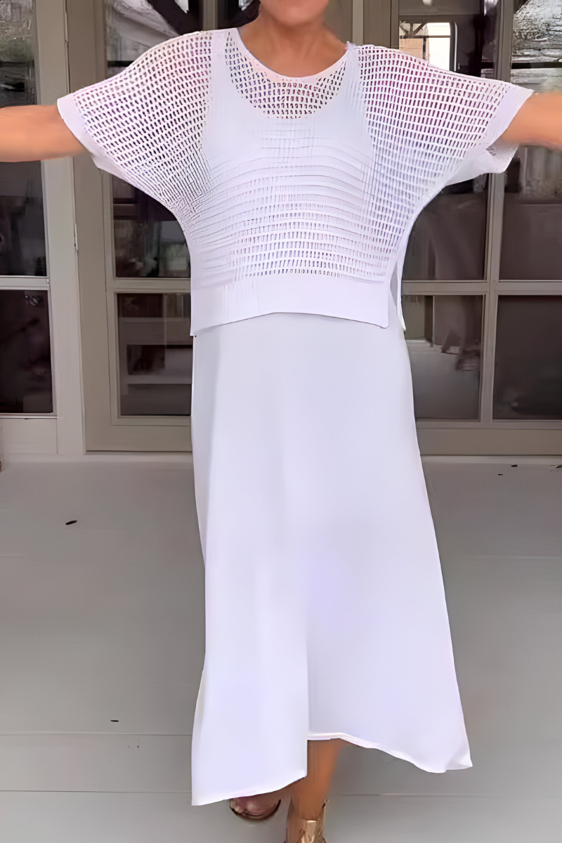 Lieke™ | Sommerkleid mit Gestricktem Oberteil