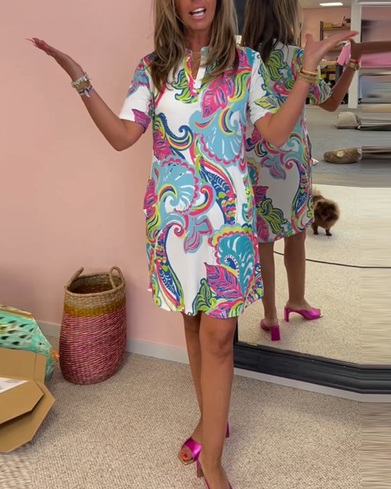 Michaela™| Strahlendes Sommerkleid