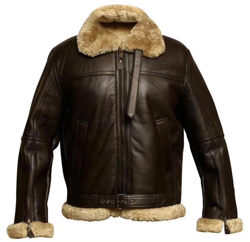 Kristian™| Premium-Jacke im Schaffell-Stil