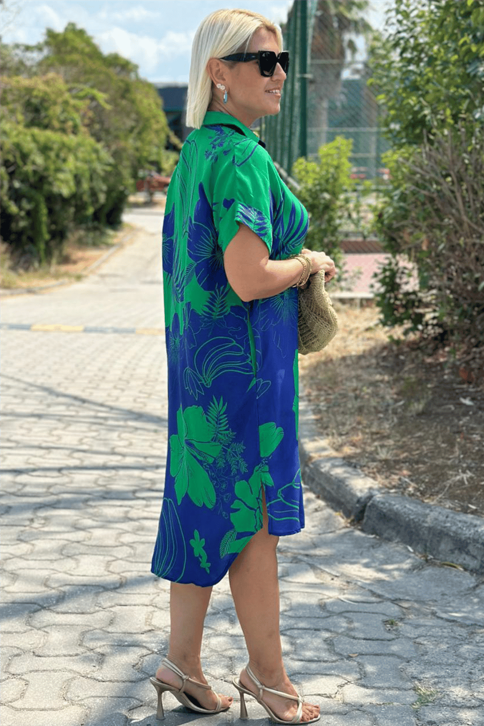 Naomi™| Kleid mit Blumenmuster