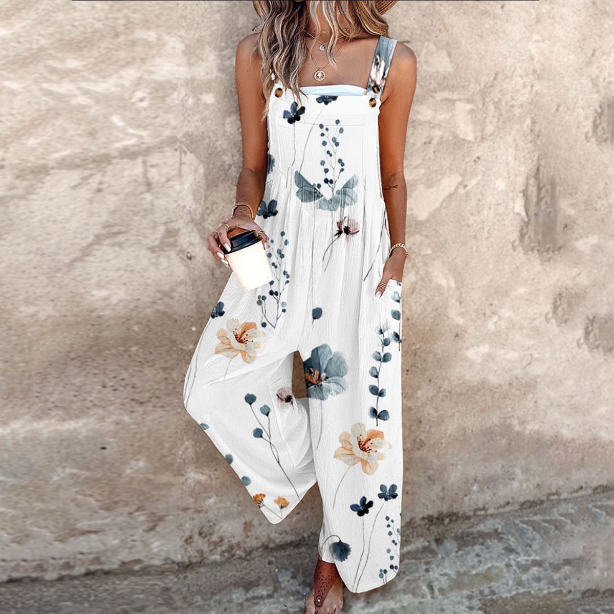 Lina™ | Ärmelloser Jumpsuit