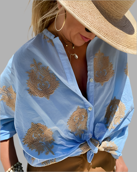 Krista™| Ibiza Style Chic Bluse