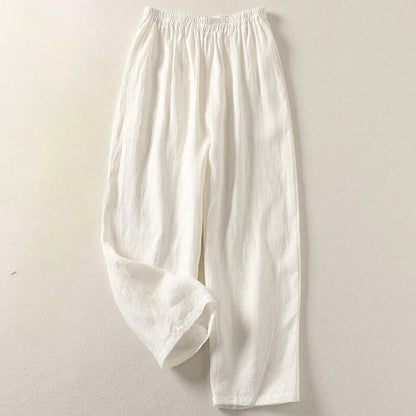Sara™| Die Leinen-Sommerhose, die du nie wieder ausziehen willst