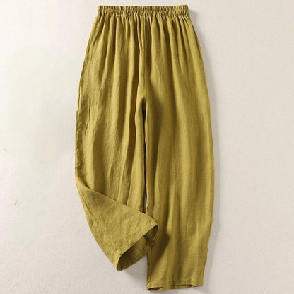 Sara™| Die Leinen-Sommerhose, die du nie wieder ausziehen willst