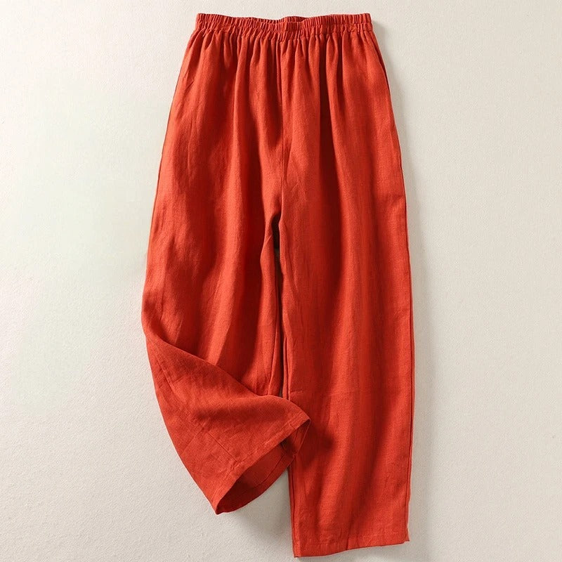 Sara™| Die Leinen-Sommerhose, die du nie wieder ausziehen willst