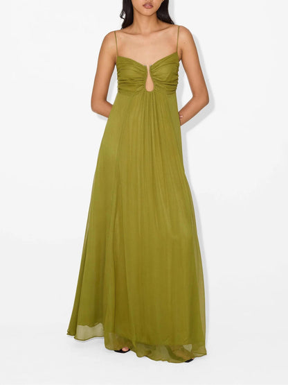 Eva™| Langes Kleid mit fließendem Fall und natürlicher Eleganz