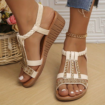 Trudy™ | Orthopädische Keilsandalen im Ibiza-Stil