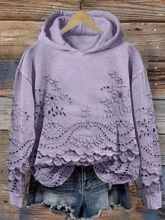 Ravella™ | Vintage-Kapuzenpullover mit Aufdruck
