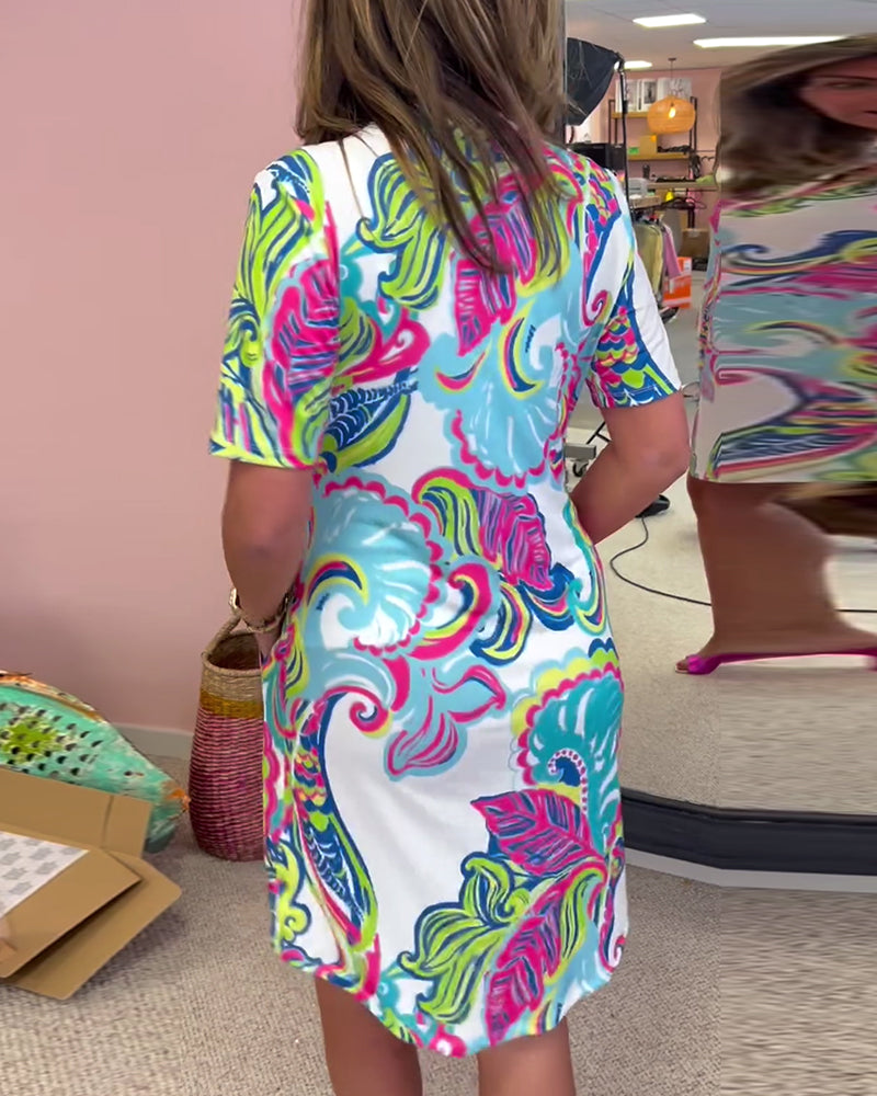 Michaela™| Strahlendes Sommerkleid