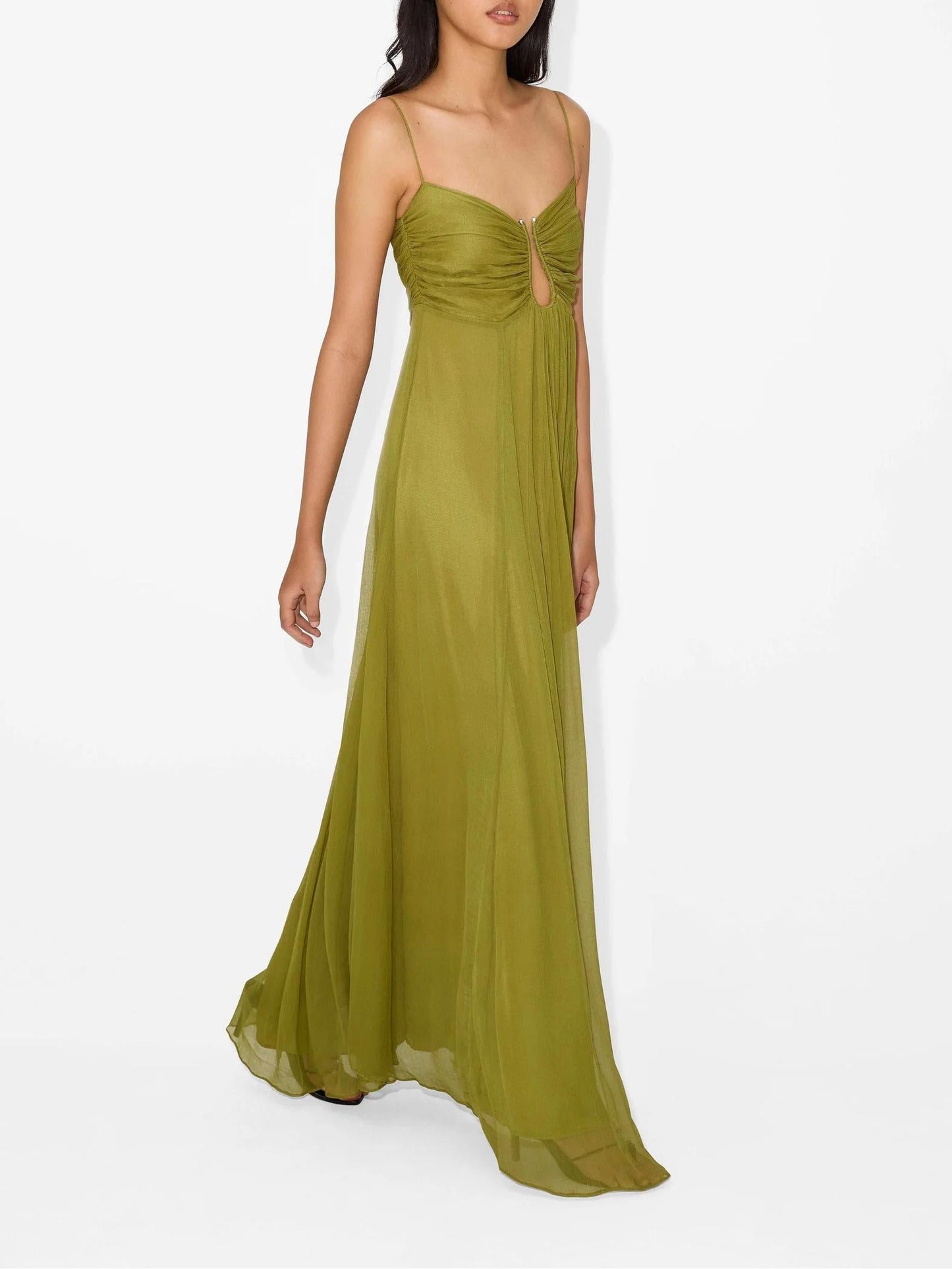 Eva™| Langes Kleid mit fließendem Fall und natürlicher Eleganz