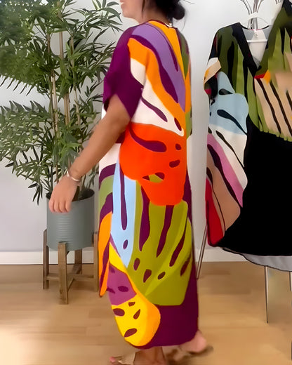 Rosaline™ | Buntes Freizeitkleid