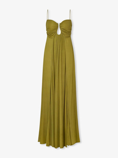 Eva™| Langes Kleid mit fließendem Fall und natürlicher Eleganz