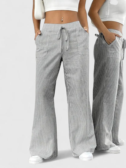 Dominique™ | Bequeme Weithose mit eleganten Details