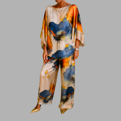 Mona™| Zweiteiliges Damen-Set aus Satin