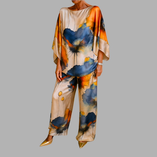 Mona™| Zweiteiliges Damen-Set aus Satin
