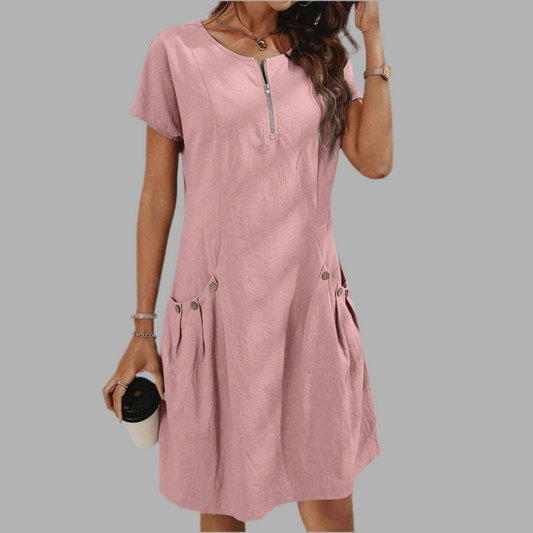 Monica™| Bequemes Sommerkleid