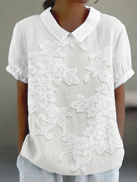 Clarette™ | Vintage-Hemd mit Print