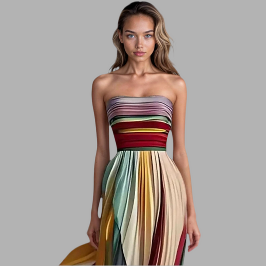 Raquel™| Feminines und Frisches Maxikleid für Sommertage
