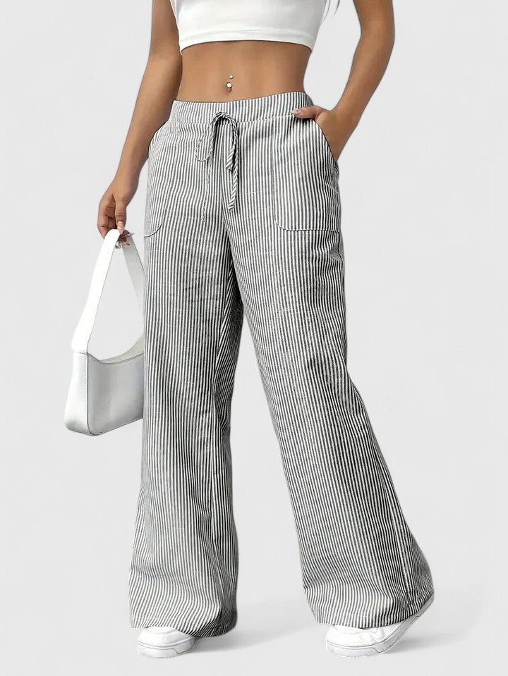 Dominique™ | Bequeme Weithose mit eleganten Details