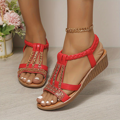 Trudy™ | Orthopädische Keilsandalen im Ibiza-Stil