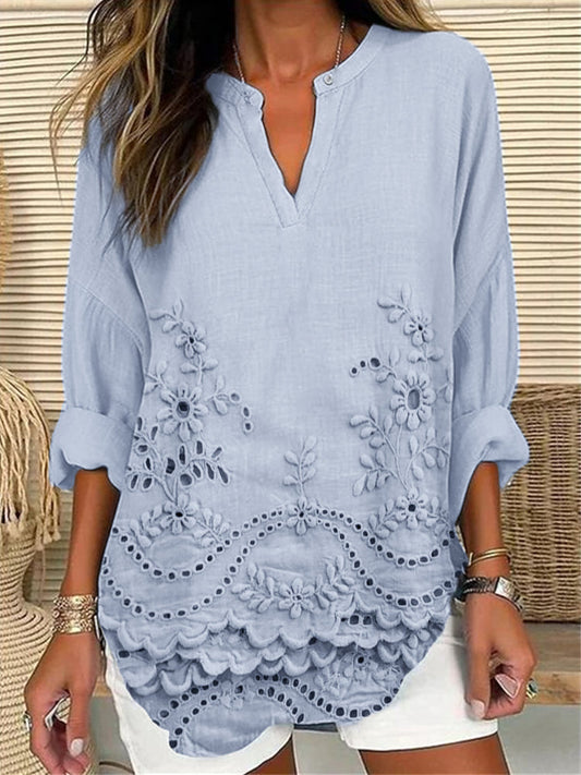 Valona™ | Elegantes Oberteil mit Print