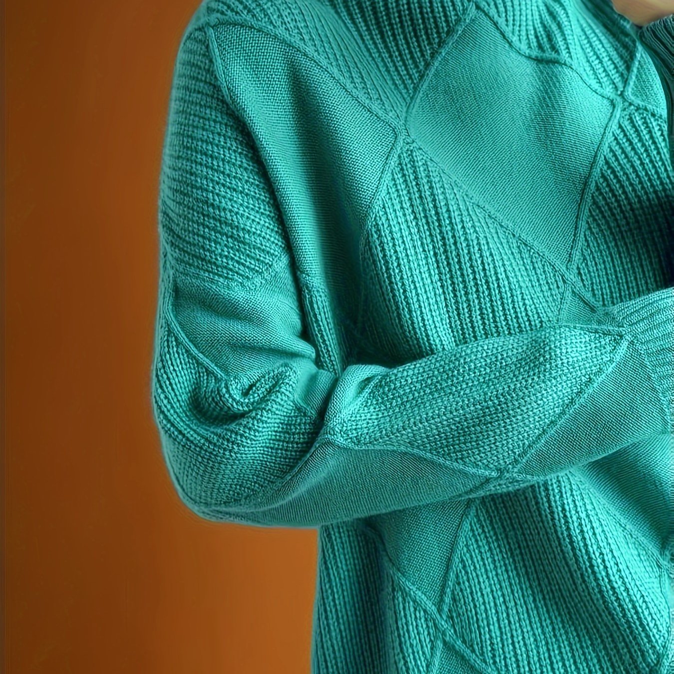 Ameline™ | Strickpullover mit hohem Kragen