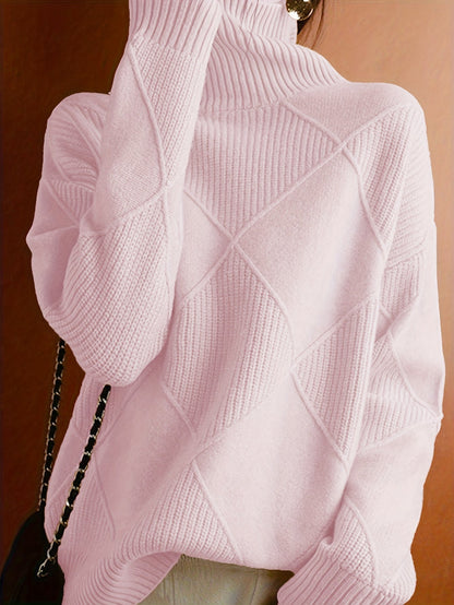 Ameline™ | Strickpullover mit hohem Kragen