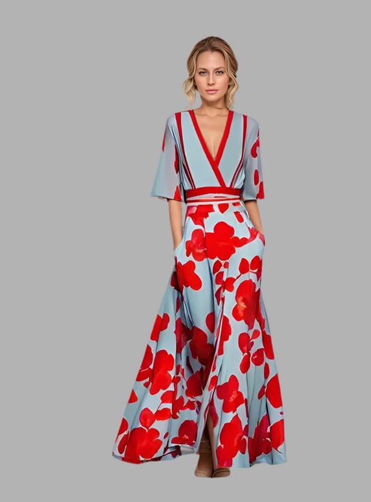 Luiza™| Kleid mit Blumenmuster