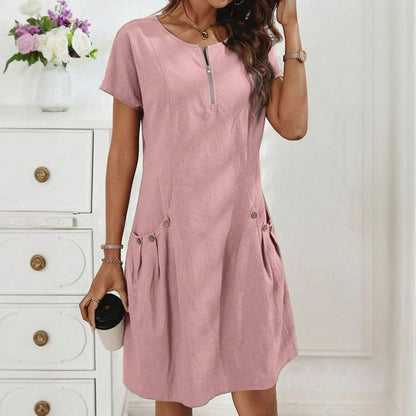 Monica™| Bequemes Sommerkleid
