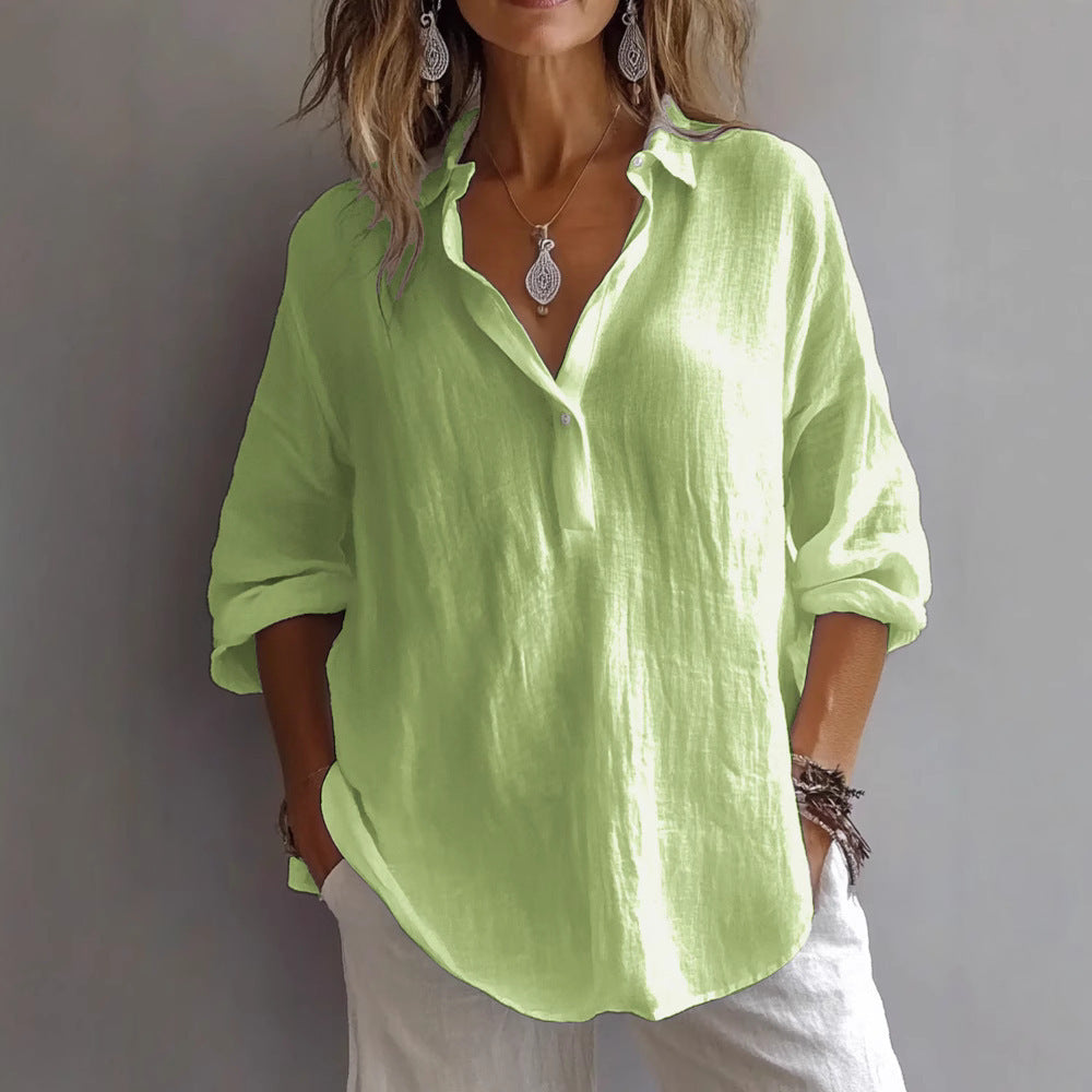 Didi™| Elegante Bluse mit V-Ausschnitt