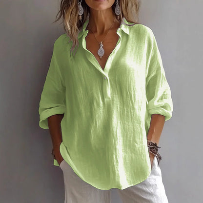 Didi™| Elegante Bluse mit V-Ausschnitt