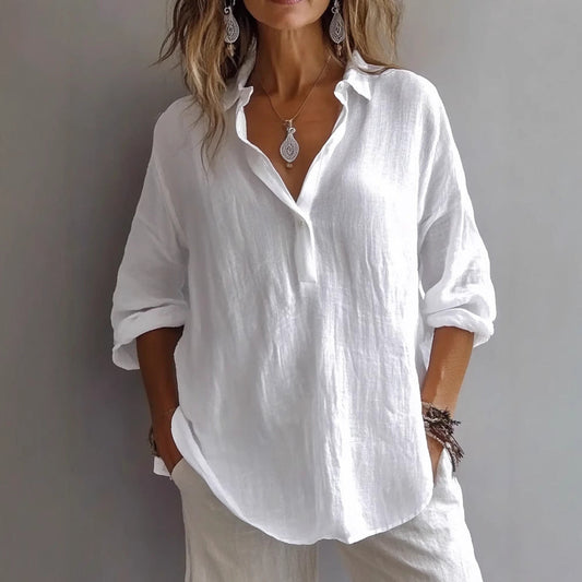 Didi™| Elegante Bluse mit V-Ausschnitt