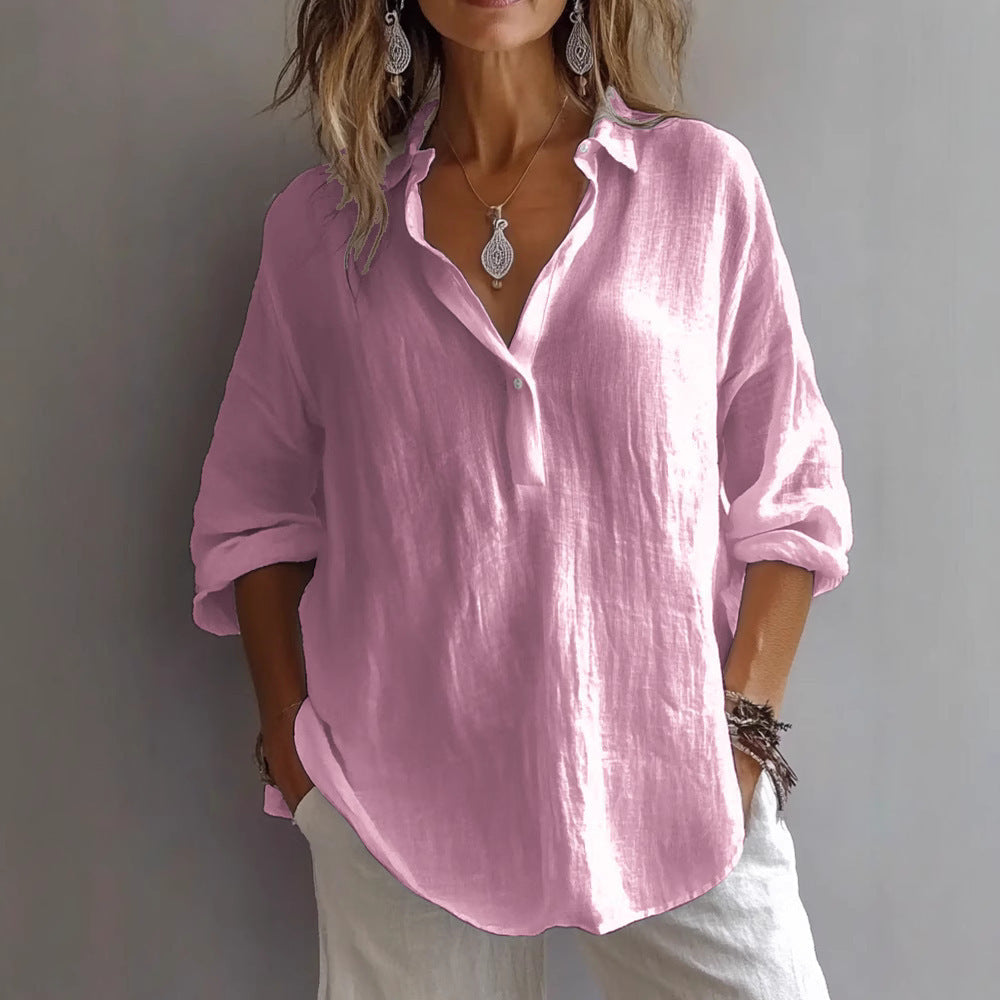 Didi™| Elegante Bluse mit V-Ausschnitt