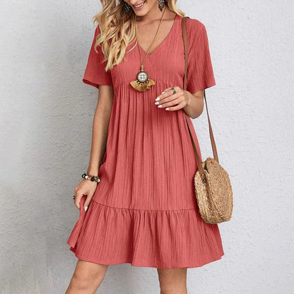 Leefke™| Sommerkleid Luftig, Feminin & Zeitlos