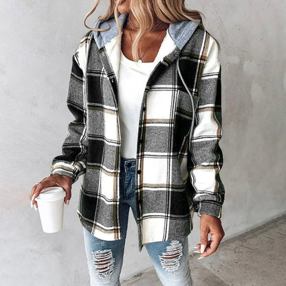 Josefin™ | Aurora Flanelljacke