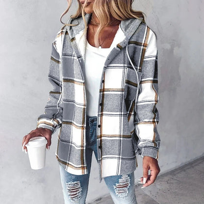 Josefin™ | Aurora Flanelljacke