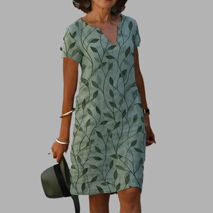 Carola™| Elegantes Sommerkleid mit Bauchkaschierung