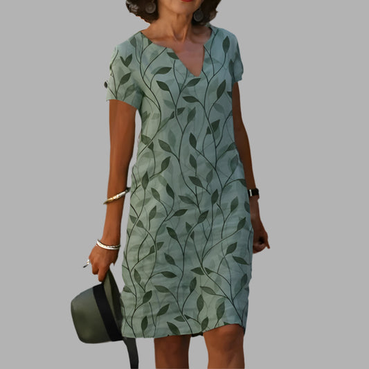 Carola™| Elegantes Sommerkleid mit Bauchkaschierung