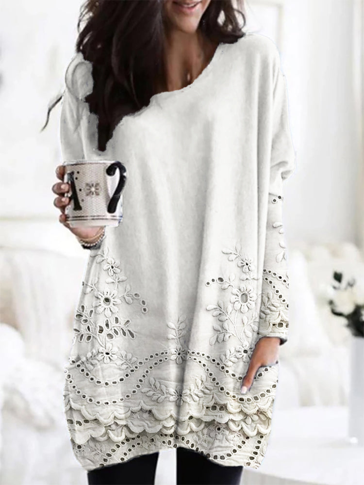 Clarissa™ | Gemütlicher Pullover mit Print