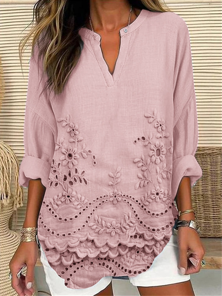 Valona™ | Elegantes Oberteil mit Print