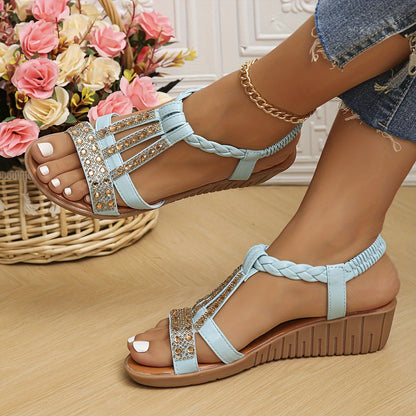 Trudy™ | Orthopädische Keilsandalen im Ibiza-Stil