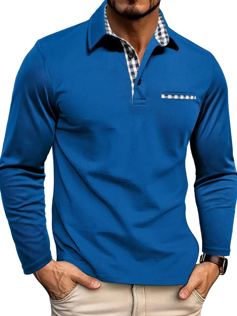 Erik™ | Poloshirt mit langen Ärmeln