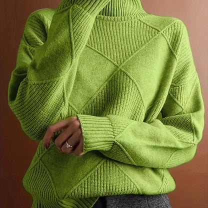 Ameline™ | Strickpullover mit hohem Kragen