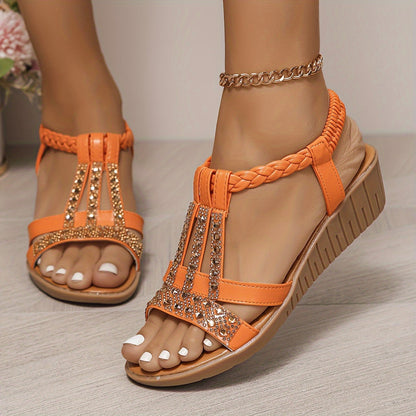 Trudy™ | Orthopädische Keilsandalen im Ibiza-Stil