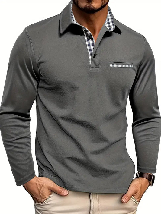 Erik™ | Poloshirt mit langen Ärmeln