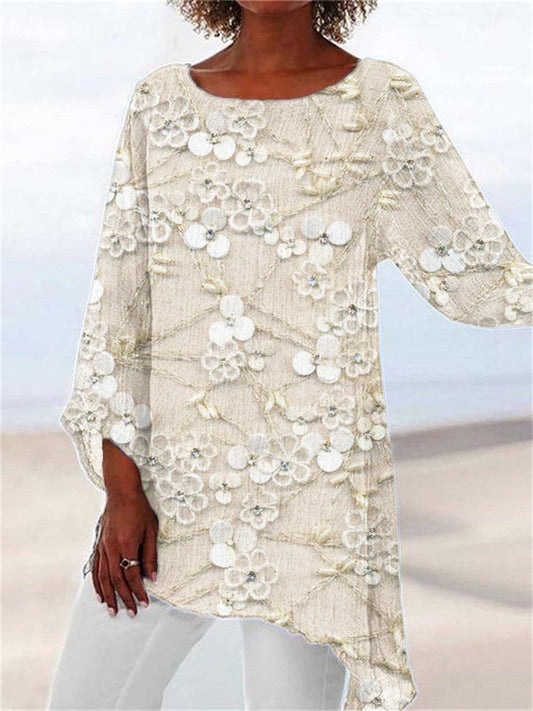 Ivendra™ | Oberteil mit Crystal Bloom-Print