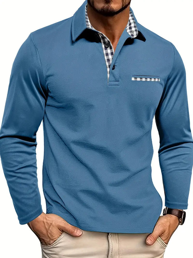 Erik™ | Poloshirt mit langen Ärmeln